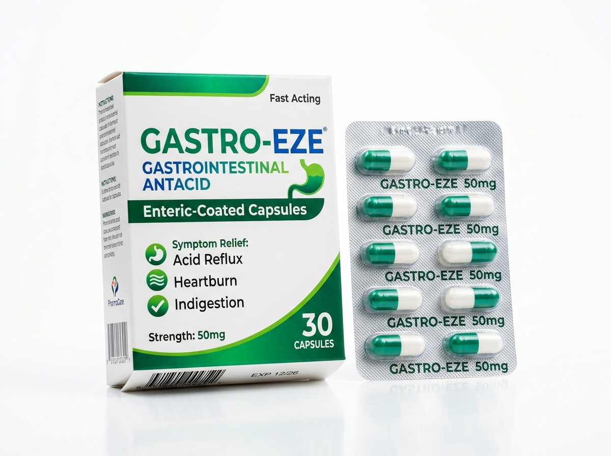 Pantowell-DSR Pantoprazole + Domperidone